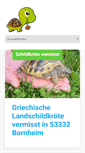 Mobile Screenshot of landschildkroeten.de